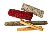 Smudge Sticks Pack - White Sage, Dragons Blood White Sage, Himalayan, Palo Santo
