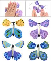 Magic Flying Butterfly Toy Anniversary Greeting Card Birthday Wedding Variant Size Value 10pcs