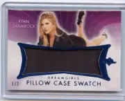 2018 BENCHWARMER DREAMGIRLS RYAN SHAMROCK PILLOW CASE SWATCH # 1/2