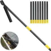 Gutter Cleaning Tools, 10 FT Gutter Scoop Cleaner Tool, Rain Gutter Shovel Cl...