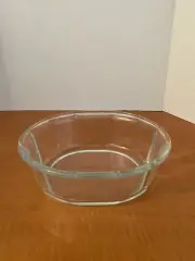 Vintage Pyrex Model 804-B Clear Elegance Casserole/Ovenware Dish 1.7 L NOS