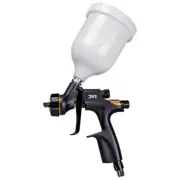 DeVilbiss DV1 C2+ cap 1.3mm tip Clearcoat HVLP Spray Gun Non-Digital Gravity Cup