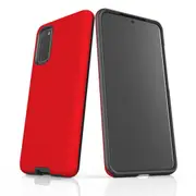 For Samsung Galaxy S20 Case, Armour Back Cover, Red