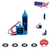 Battery-Powered Cable Tester Tone and Probe Kit - Essential for Professionals
