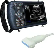 DAWEI Veterinary Ultrasound Machine for Pregnancy Portable Vet Handheld Scanner B-Ultra Sound Lightweight Ultrasound with Waterproof Probe for Cattle,Pig,Sheep,Dog use (Linear Probe)