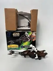 Star Wars Kenner The Power of The Force Power Racing Speeder Bike - New Open Box