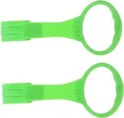 Vaguelly Pull Rings Toddler Bed Walking Assistant 2 Pack Standing Exercise Rings Safe for Baby