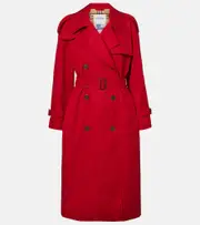 [Burberry] Burberry Castleford cotton gabardine trench coat UK 12 red