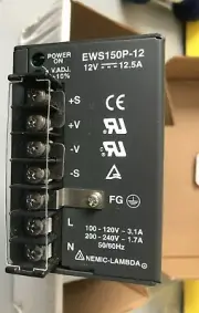 BRAND NEW EWS150P-12 NEMIC LAMBDA SWITCHING POWER SUPPLIES 12V 12.5A