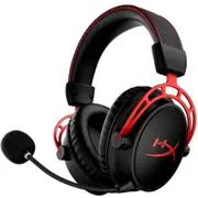 HyperX Cloud Alpha Wireless Gaming Headset (Black/Red) - Black