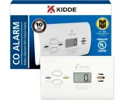 Kidde Battery-Operated Carbon Monoxide Alarm - White