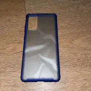 Samsung Galaxy S20 FE Matte Frosted With Blue Trim B199