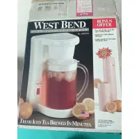 在飛比找蝦皮購物優惠-West Bend-iced tea maker冷飲製造機/