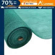 50% Shade Cloth 3.66x20m Shadecloth Wide Heavy Duty Green Outdoor Privacy -R-GR