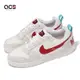 Nike 休閒鞋 Court Borough Low Prem 男鞋 白 紅 麂皮 尼龍 經典 低筒 HF0734-161