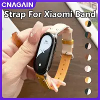 在飛比找Yahoo!奇摩拍賣優惠-XIAOMI Cnagain 小米手錶休閒時尚帆布拼布皮革錶