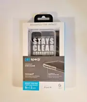 Speck Presidio Stay Clear Series Hybrid Case for Google Pixel 4 - Clear