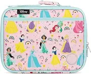 Simple Modern Disney Kids Lunch Box for Toddler | Reusable Insulated Bag for Girls | Meal Containers for School with Exterior and Interior Pockets | Hadley Collection | Princess Rainbows