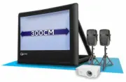 3m PVC Inflatable Indoor / Outdoor Movie cinema package w/ projector + speakers