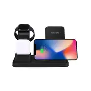 10W Qi Wireless Charger For Iphone X 7 8 3 IN 1 Fast Charger Quick Charge For Apple Watch