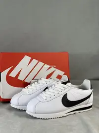 在飛比找Yahoo!奇摩拍賣優惠-NIKE  W CLASSIC CORTEZ WHITE B