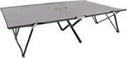 Two Person Folding Sun Lounger Grey Steel,Sun Loungers 11.45KG-47762