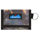 咪丸媽【西雅圖 KAVU】滌綸三折錢包 REVENUE WALLET-音爆