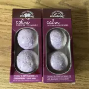 LAVENDER CHAMOMILE DOUBLE BUTTER BATH MELTS AROMATHERAPY BATH BOMB COCOA BUTTER