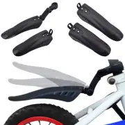 MTB Bike Bicycle Cycling Tire Front/Rear Mud Guards Mudguard Fenders Set Black