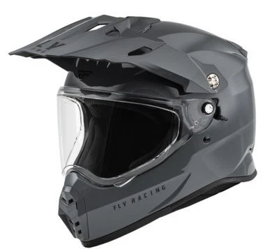 Fly Racing 73-7020S Trekker Solid Helmet Sm Gray