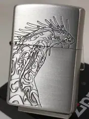 Zippo Studio Ghibli Princess Mononoke Night Walker & Kodama Silver Lighter Japan