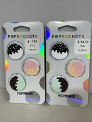 Authentic Popsockets Popminis Ice Cream Pop Mini Popmini PopSocket Phone Grip X2