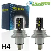 Micro H4 V12 CSP LED Headlight Bulbs Kit 8000lm! For for Peugeot