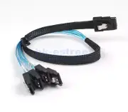 50CM Internal Mini SAS SFF-8087 36P to 4 x SATA 7 Pin External Connector Cable