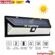 118 LED Solar Motion Sensor Light Outdoor Garden Security Lamp Floodlight IP65