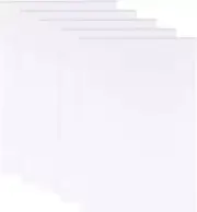 5 Sheets 3Mm White Foam Boards 11.8X7.8" Rectangle Foam PVC Sheet Poster Board M