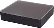 Sumgsn Keycaps Storage Box,Keycaps Container, 130 Keys Transparent Display Case Holds 7u Spacebar/Big Enter Key for XDA/Cherry/MOA/Mao Profile Mechanical Keyboard (Black)