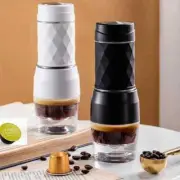 Espresso Coffee Maker Hand Press Capsule Ground Coffee Brewer Portable Coffee Ma