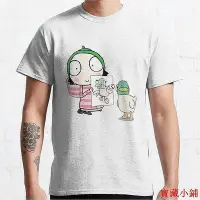 在飛比找Yahoo!奇摩拍賣優惠-熱銷 卡通動畫莎拉與乖乖鴨Sarah & Duck 圖案印花