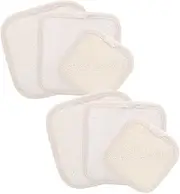 VINTORKY Sponge Bathing Body Scrubber Exfoliating Scrub Natural Sponge Pads Set