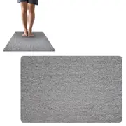 PVC Anti Slip Loofah Shower Mat Anti Mould Bath Super Absorbent Quick Drying Mat