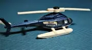 Corgi Juniors 63 Helicopter Jet Ranger Surf Rescue. 1978. NOS