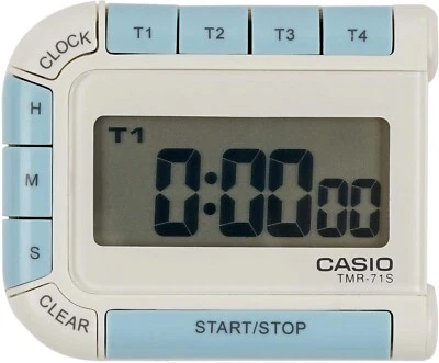 Casio TMR-71S-7JH Digital Timer Countdown Stopwatch with Magnet
