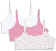 [Calvin Klein] Girls Cotton Bralette 3PK Pink Spots