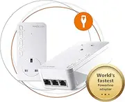 devolo Magic 2-2400 LAN Triple Starter Kit: (Up to 2400 Mbps for Your Powerline Home Network, 3X GB LAN Ports, Ideal for Online Gaming, 4k/8k Uhd Streaming, Stable Home Working)