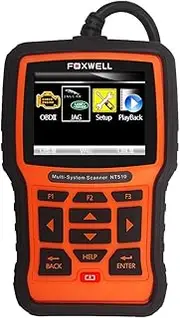 Foxwell NT510 for Jaguar/Land Rover Professional Car Diagnostic Tool OBD2 Code Reader Scanner Tool Read & Clear and Rest Codes