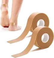 HAIKING Moleskin Roll, 2 Rolls Foam Foot Care Self-Adhesive Tape for Prevention, Healing (Skin Colour)