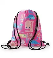 361º Drawstring Backpack for Kids, Waterproof Cinch Swim Bag Dry Wet Compartment