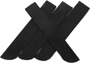 GARVALON 4pcs Hand Fan Cases Folding Fan Protector Bag Storage Pouch for Festival Party Accessories