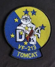 Blacklions VF-213 F-14D Tomcat US Navy Military Patch